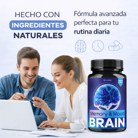 Memory & Mood BRAIN – Concentración, Memoria y Claridad Mental🧠