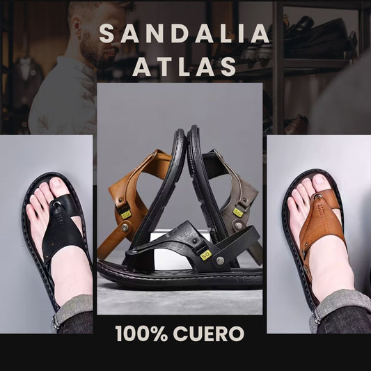 Sandalias Atlas – Elegancia en Cuero 100%